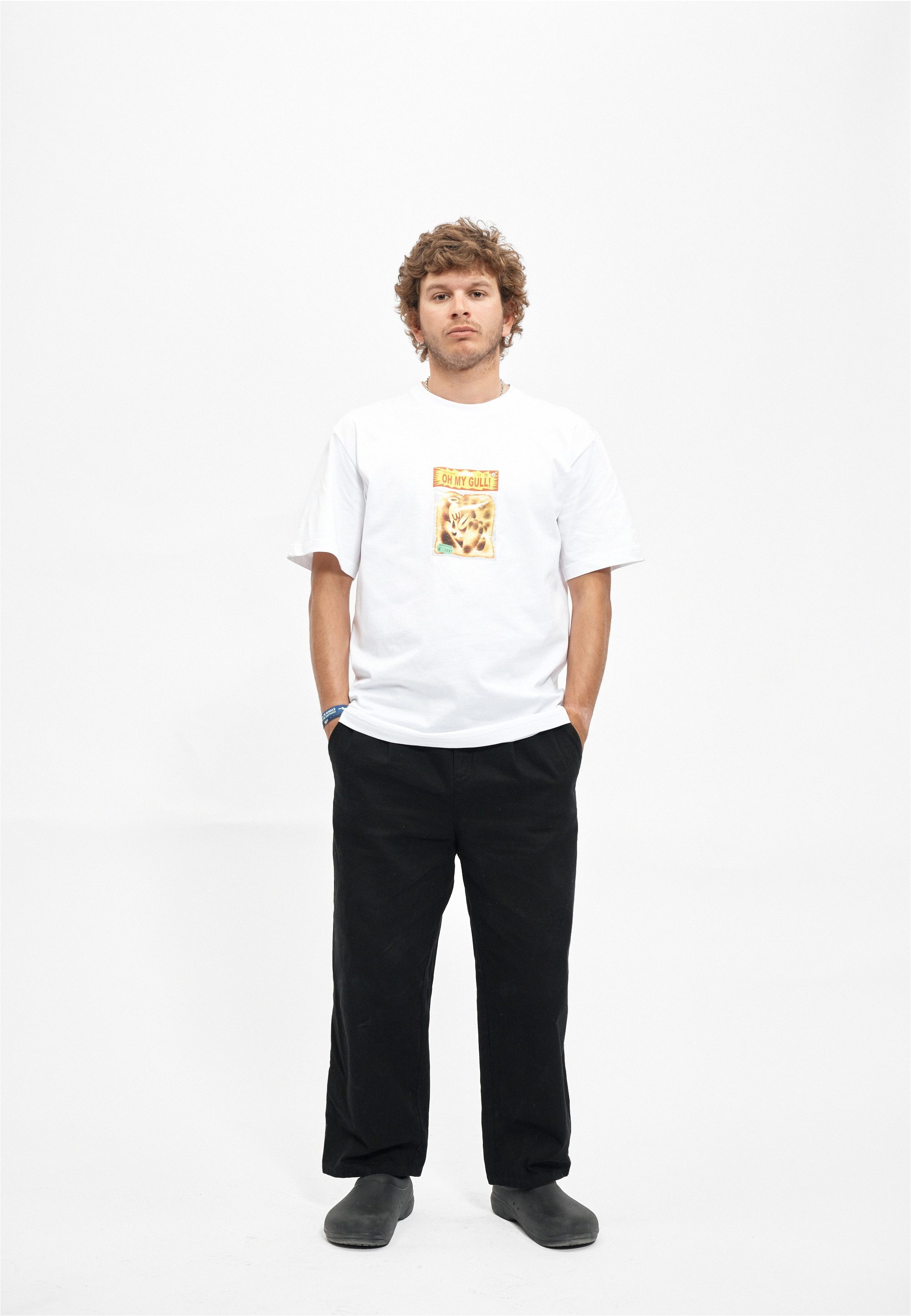 Cleptomanicx T-Shirt Oh my Gull.. mit großflächigem Frontprint