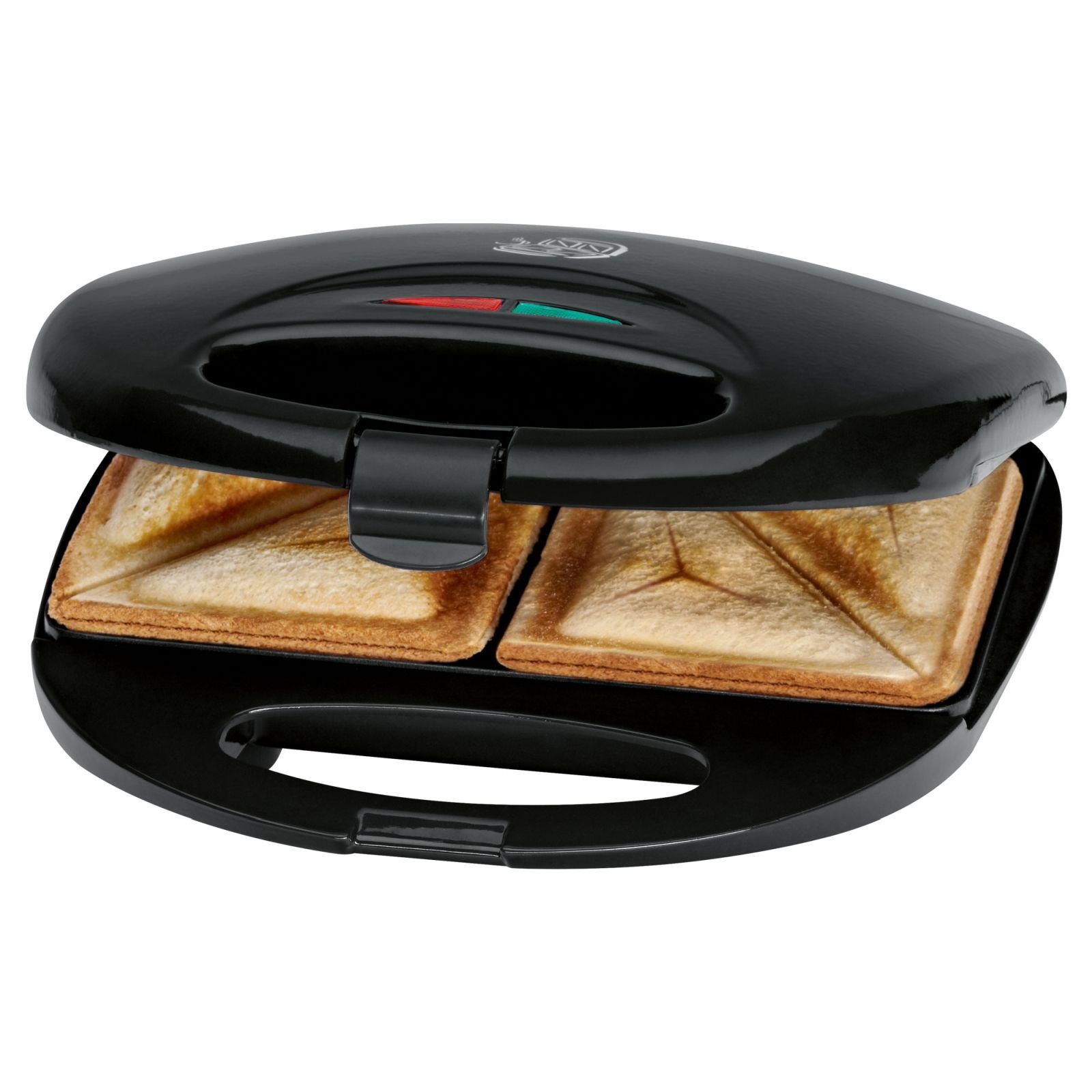 Sandwichmaker CLATRONIC 2-Scheiben Sandwich-Toaster Sandwichmaker ST 3477 schwarz
