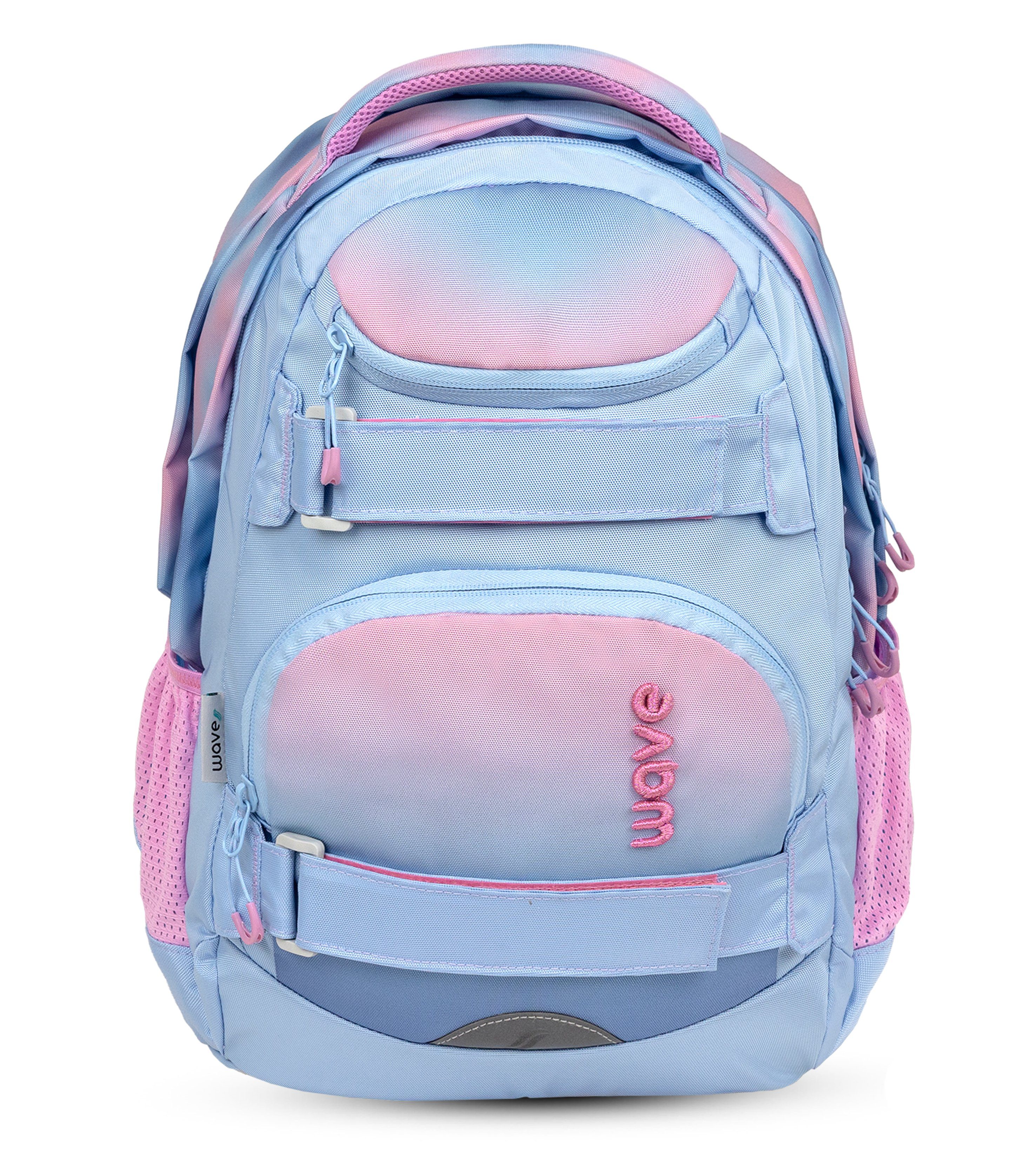 Lavender Gradient Schulrucksack Schulrucksack Move Wave Infinity