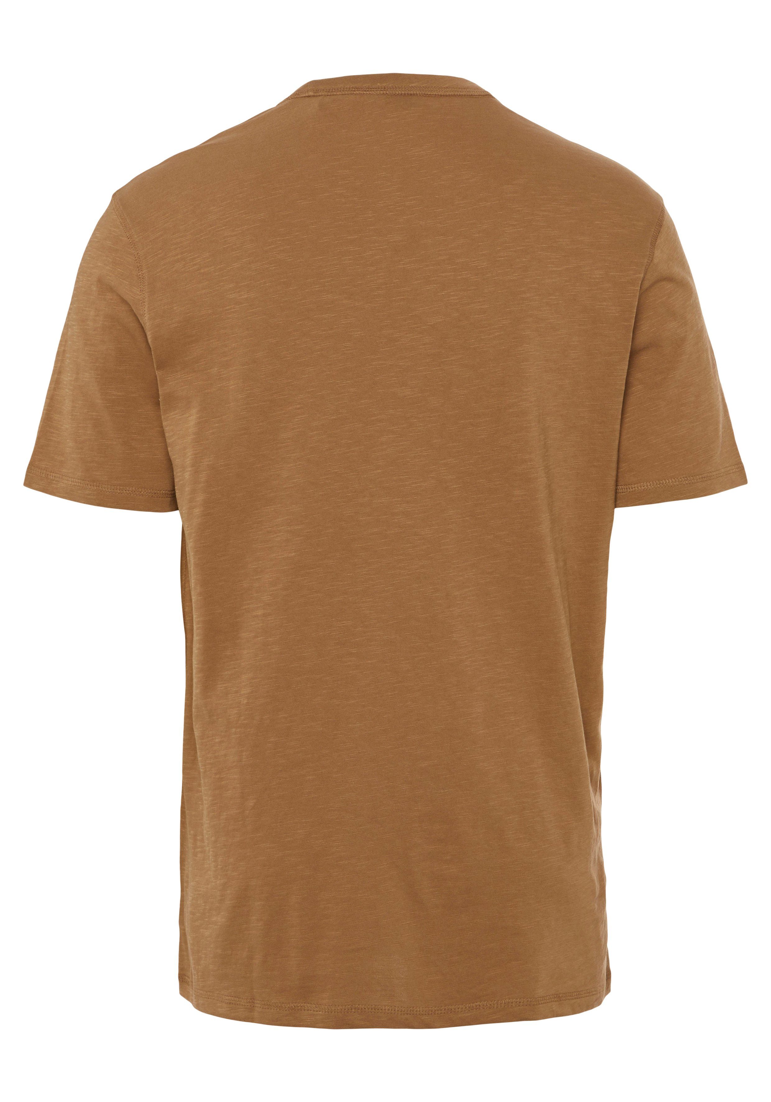 (Packung) Tegood BOSS ORANGE verziert open_beige Overlock-Nähten T-Shirt mit