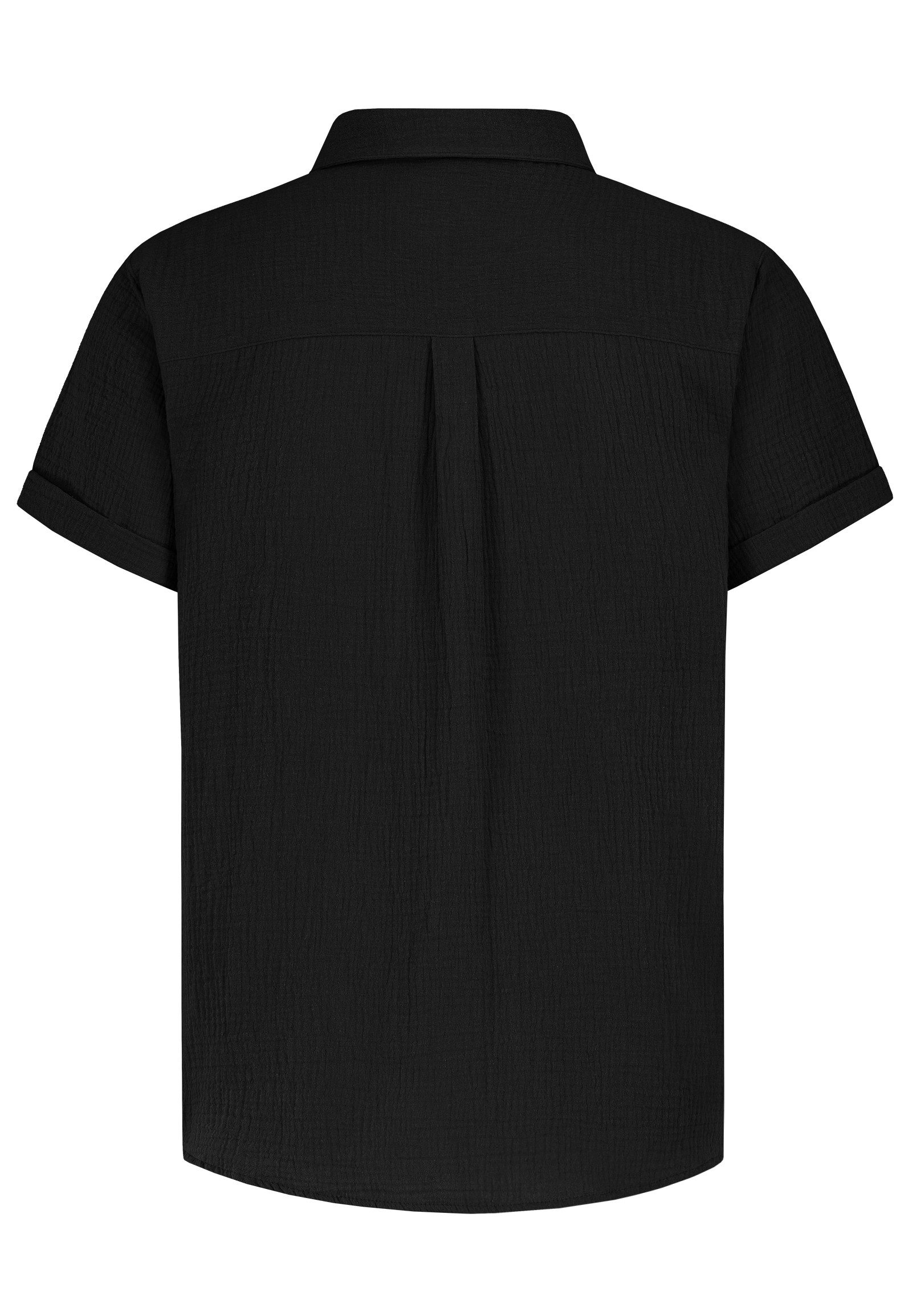 SUBLEVEL Kurzarmhemd Herren Musselin Sommerhemd regular-fit günstig online kaufen