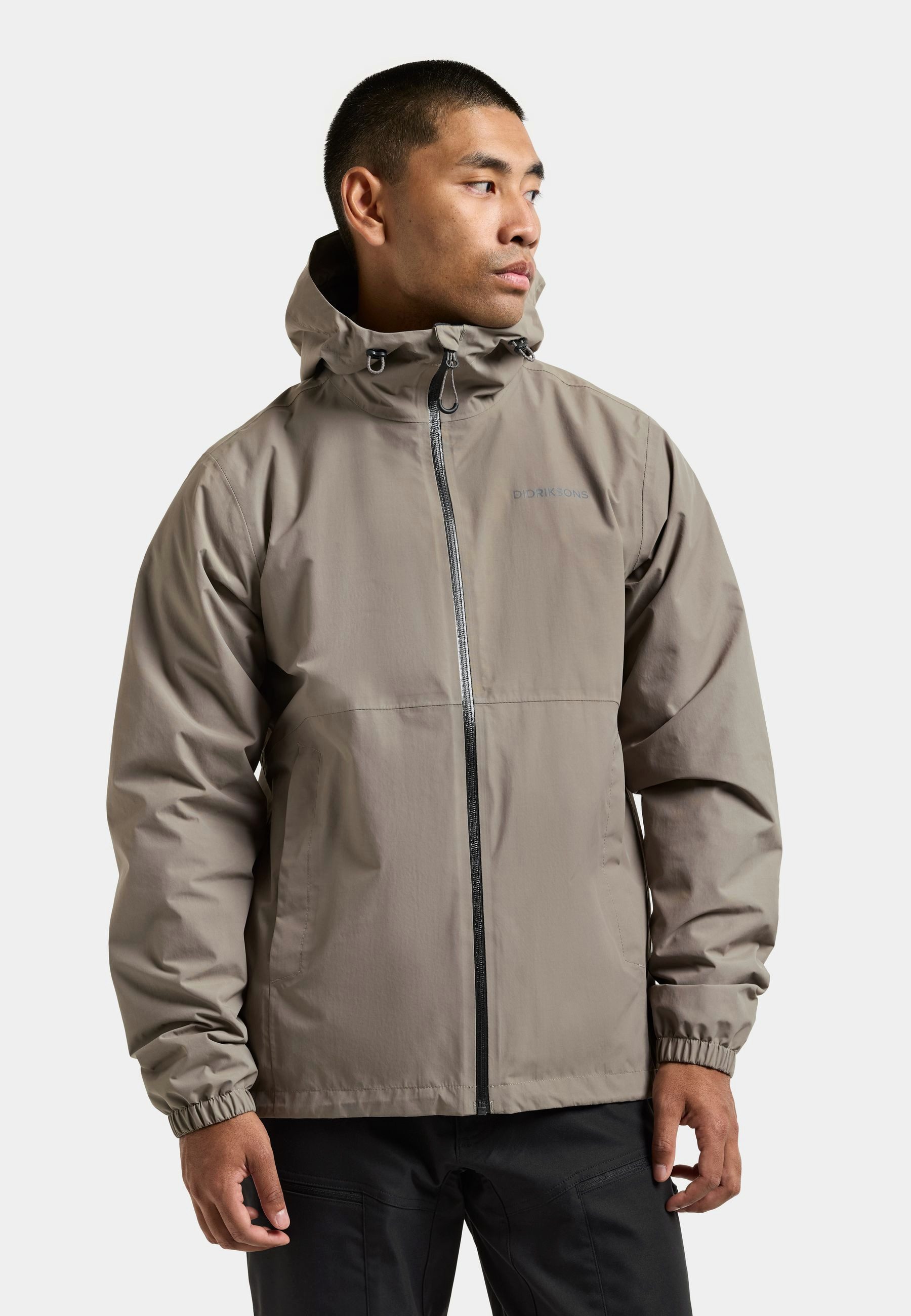 Didriksons Outdoorjacke mit Kapuze mit Taschen