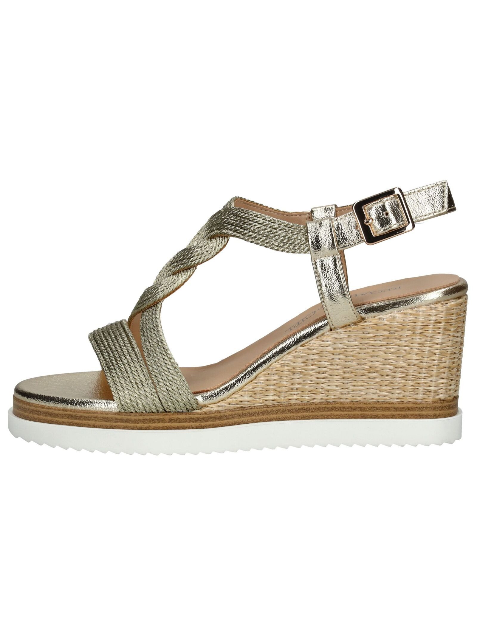 Regarde Le Ciel Sandalen Leder/Textil Keilsandalette günstig online kaufen