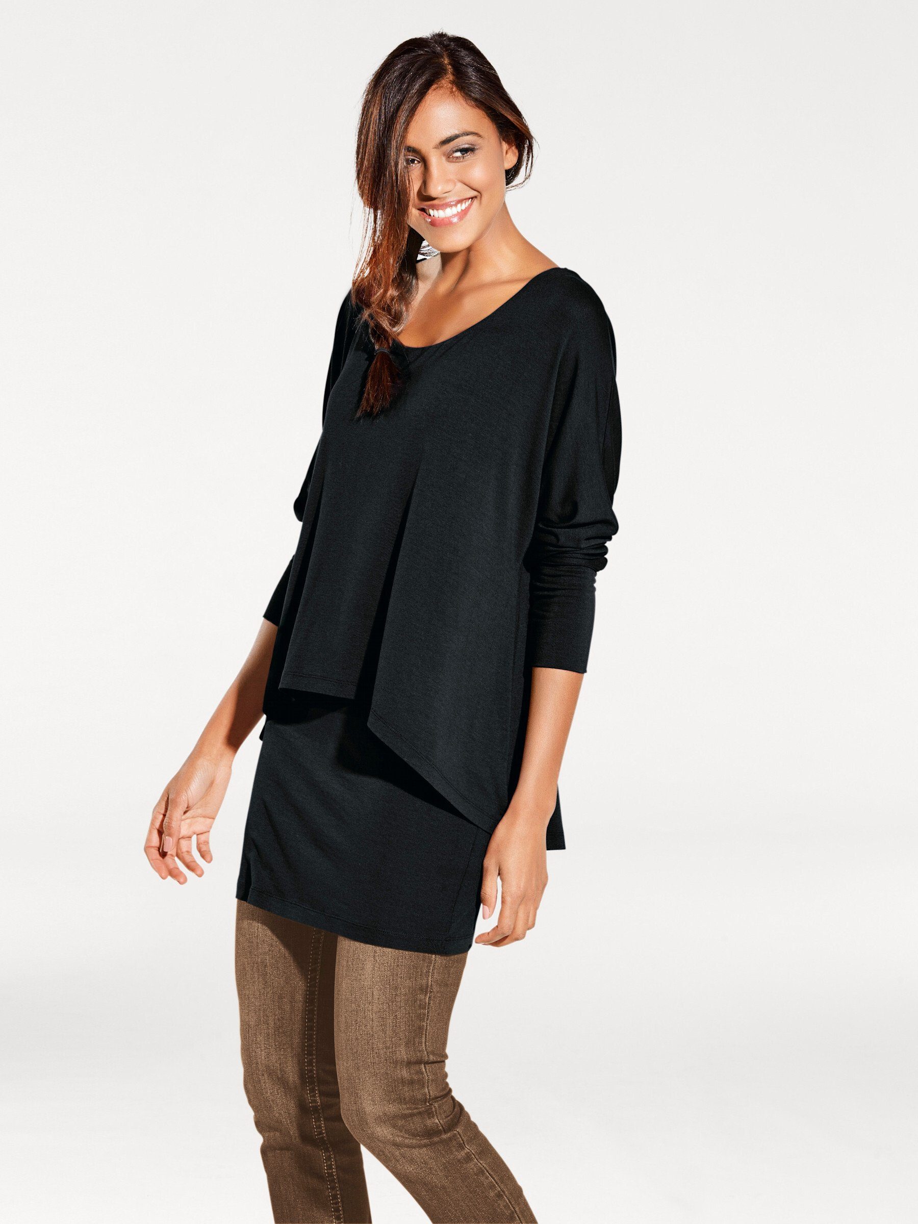 heine T-Shirt Rundhals-Shirt