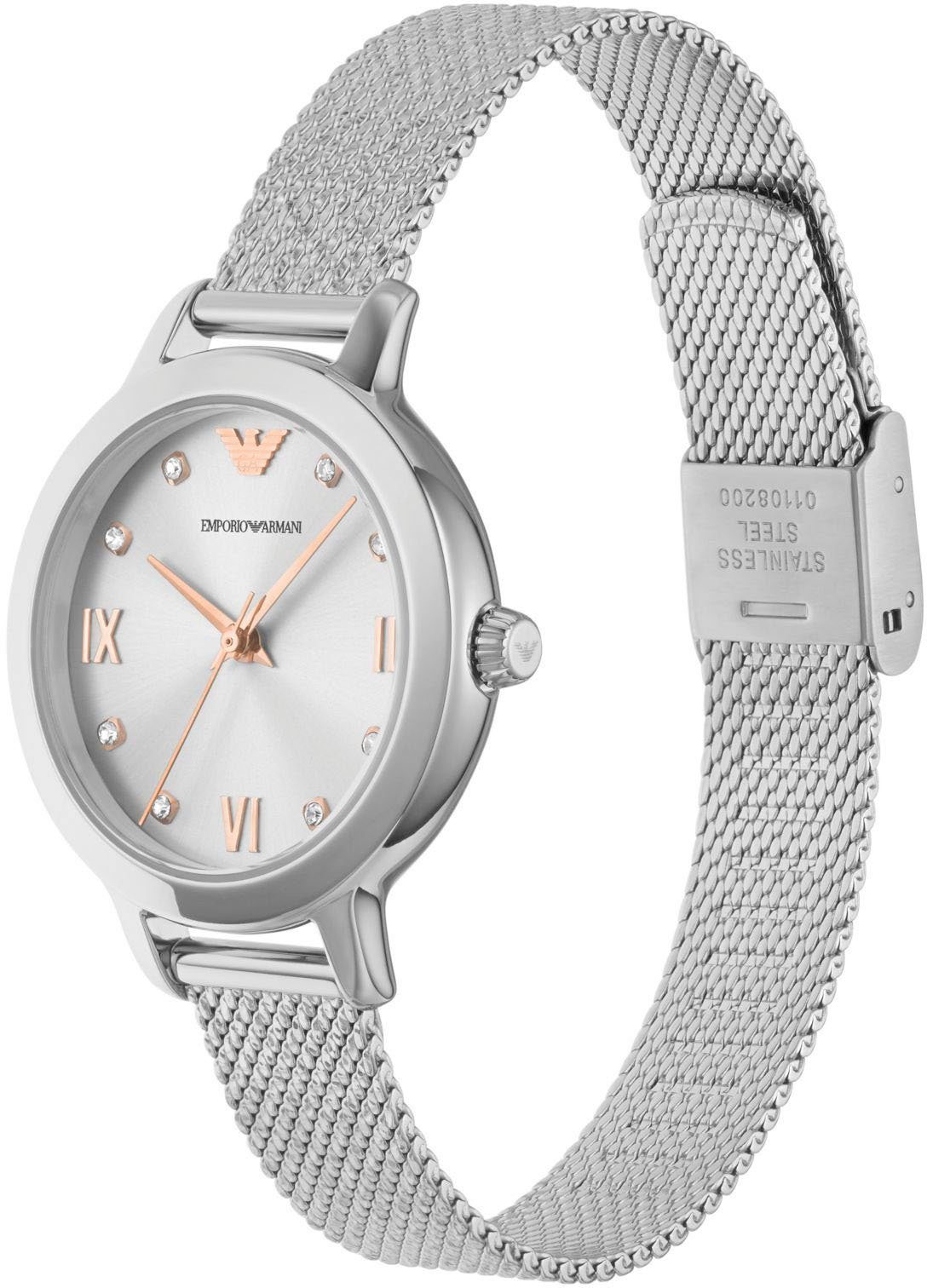 Emporio Armani Quarzuhr AR80065SET, (Set, 3-tlg., günstig online kaufen