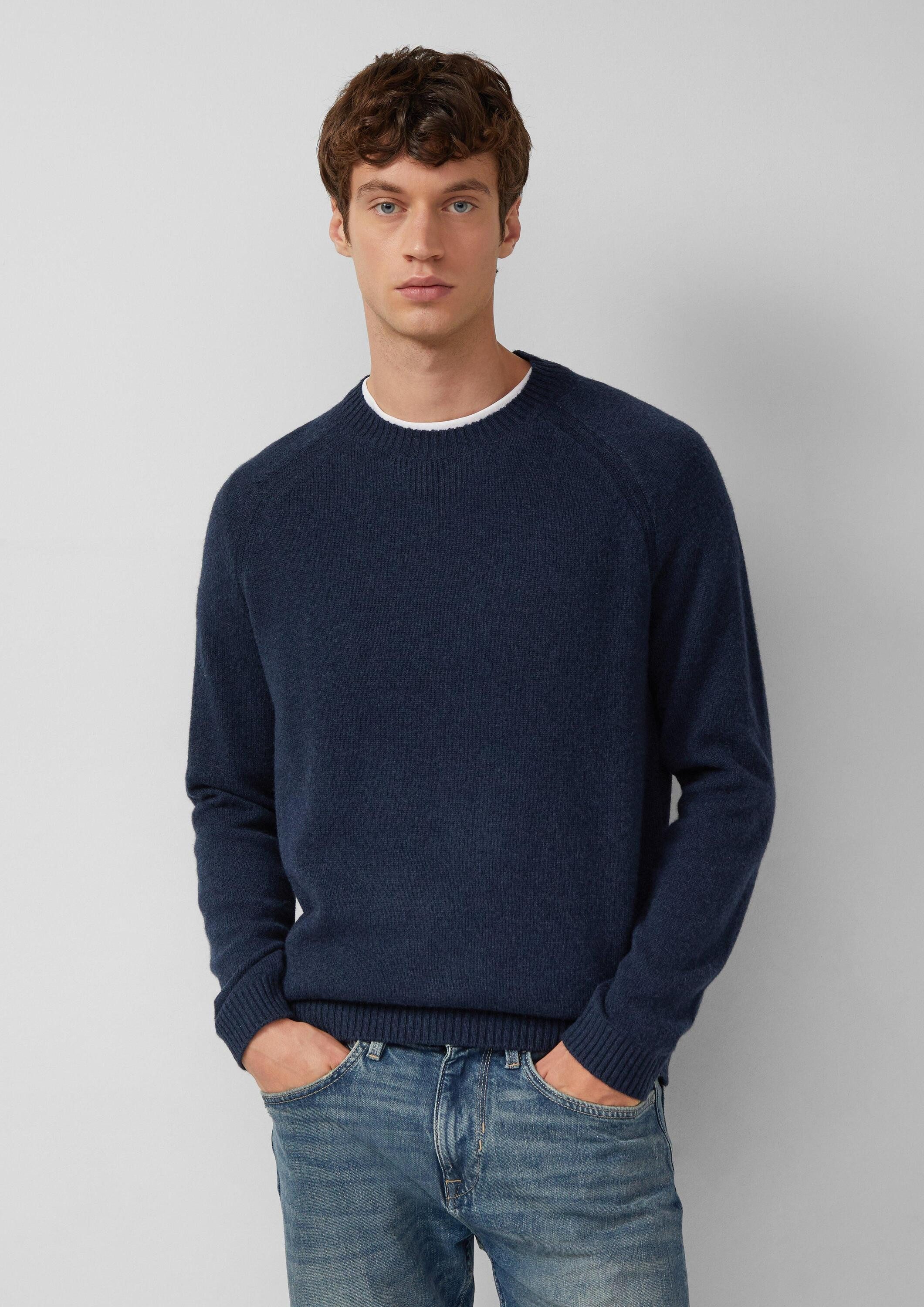 s.Oliver Longpullover Strickpullover Strickpullover aus reiner günstig online kaufen