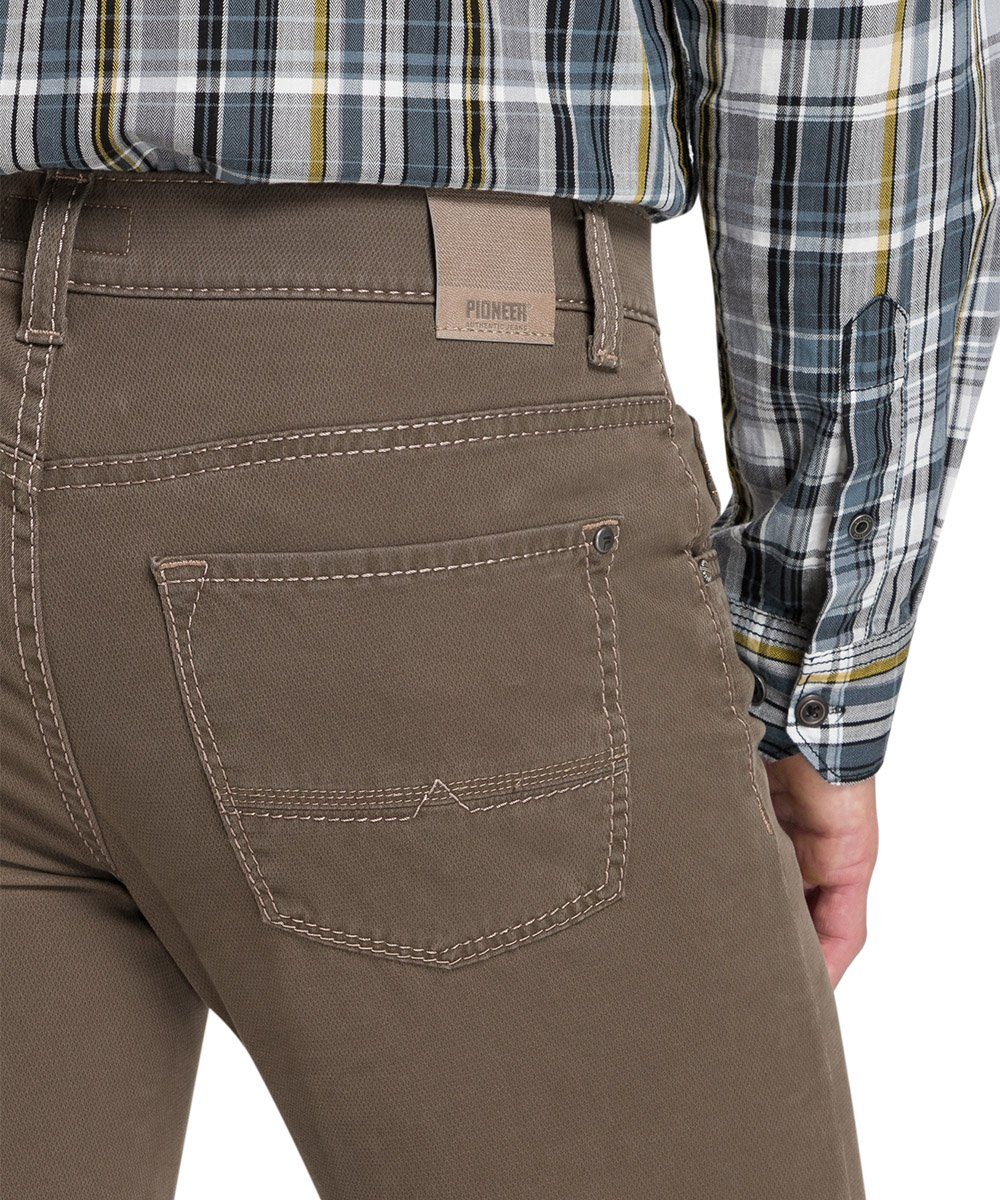 Deep Authentic Taupe 8107 Pioneer Stoffhose Jeans