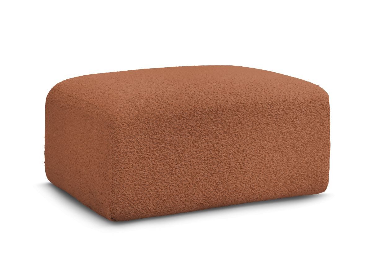 Bobochic Paris Pouf Tina, Pouf-Modul, 90x70 cm, 2 Zierkissen