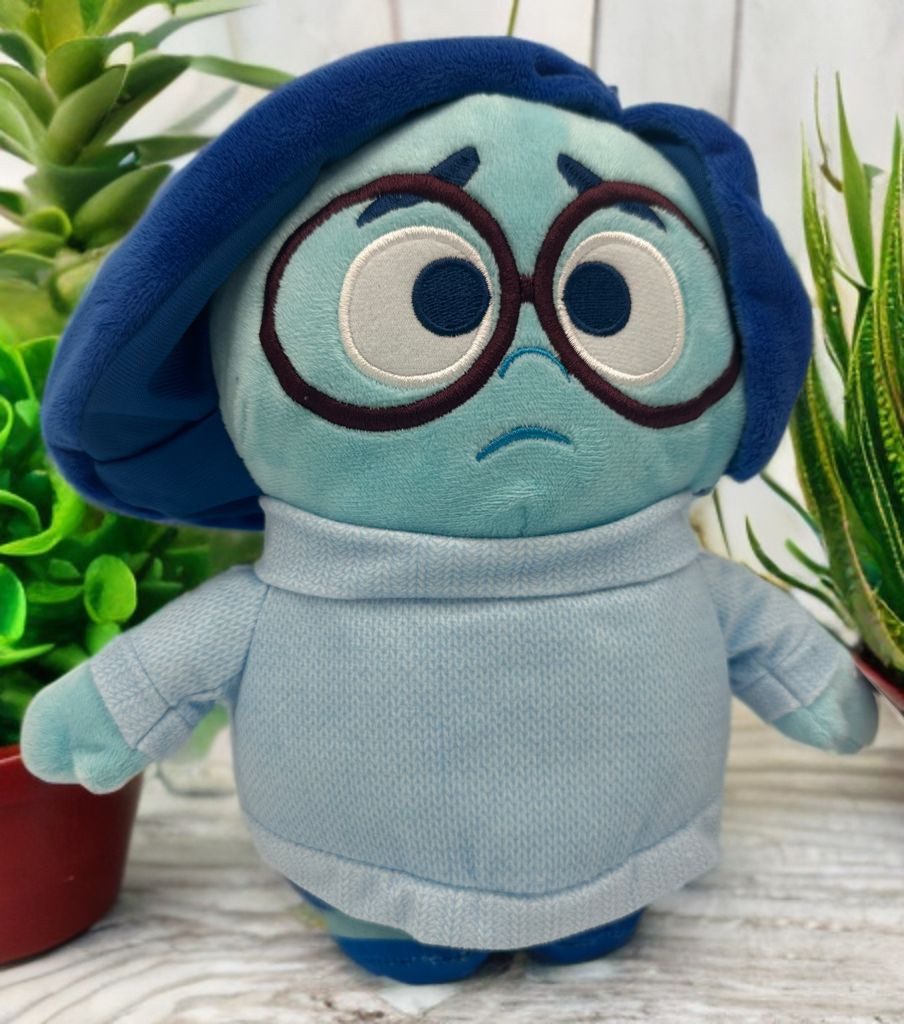Disney Kuscheltier Alles steht kopf 2 Figuren Plüsch Kuscheltier Spielzeug Spiel Kummer (1-St), Alles steht Kopf Inside Out 1 Stück Kuscheltier