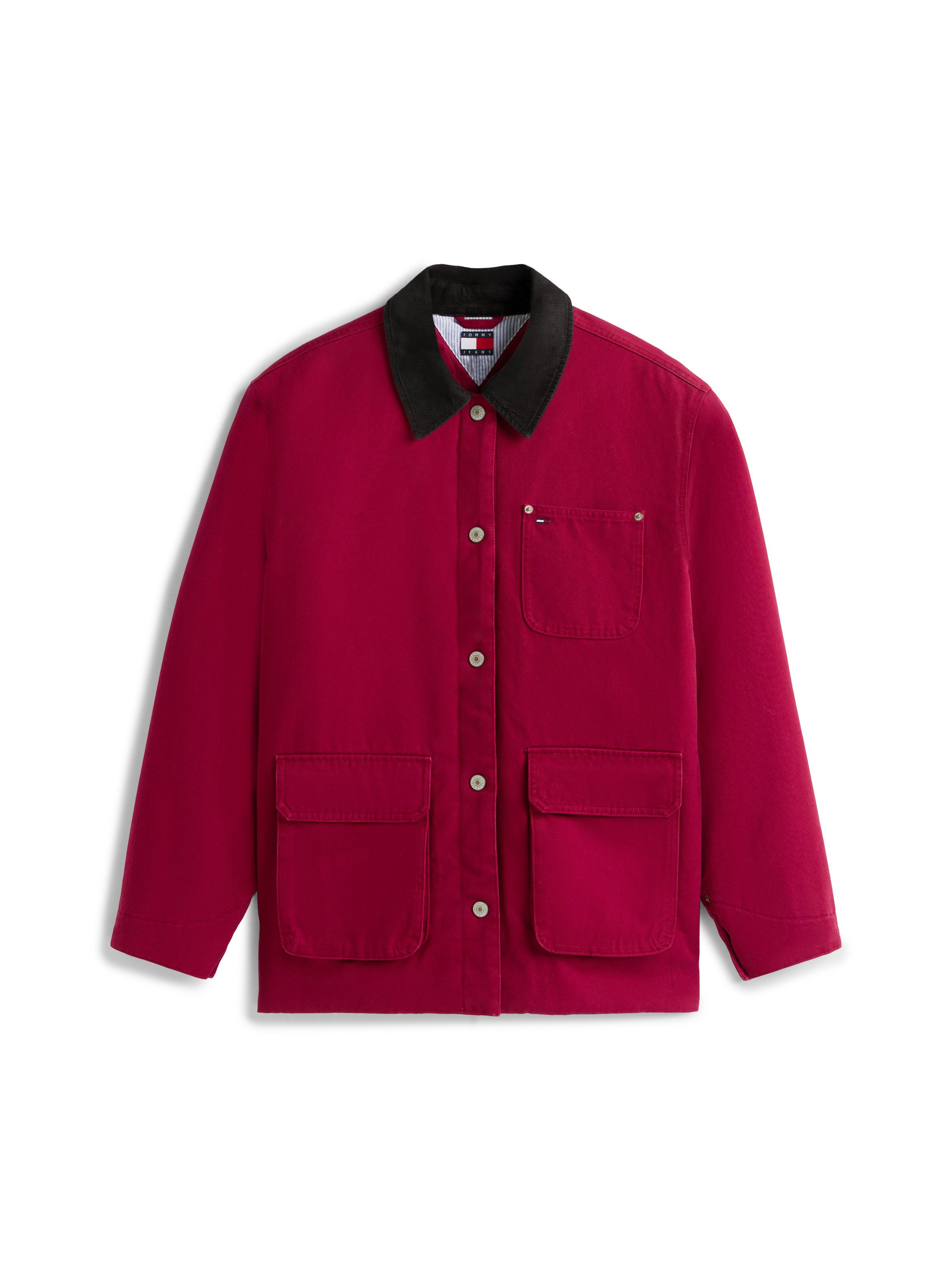 Outdoorjacke TJW TWILL JACKET CORD COLLAR