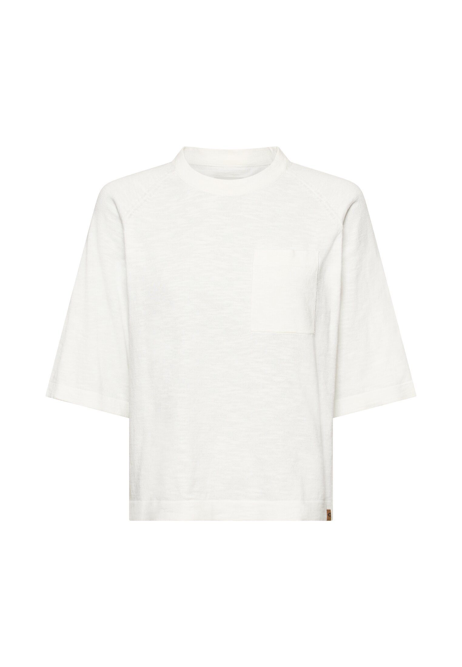 T-Shirt aus reiner Baumwolle Dreiviertelarm