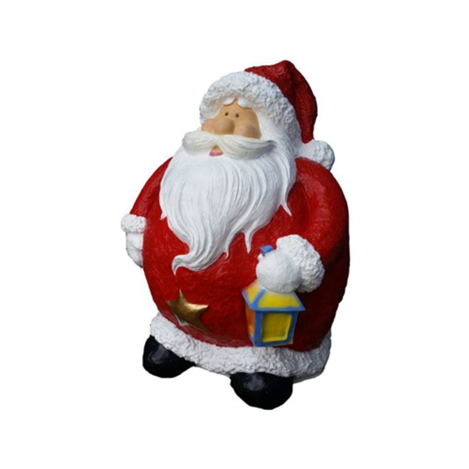 JVmoebel Dekofigur Weihnachtsmann Figur Statue Deko Figuren Dekoration Nikolaus Skulptur