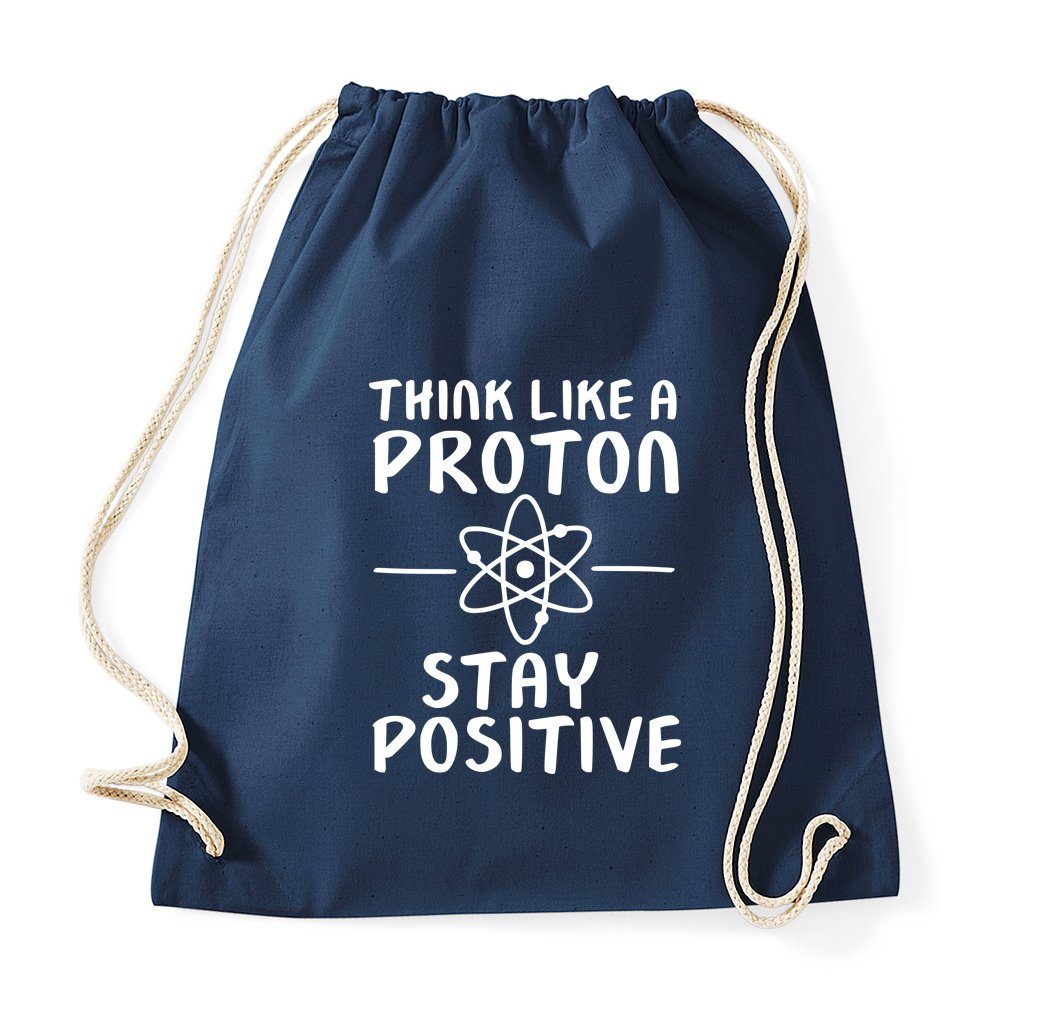 Youth Designz Turnbeutel Proton Baumwoll Tasche Turnbeutel, mit lustigem Print