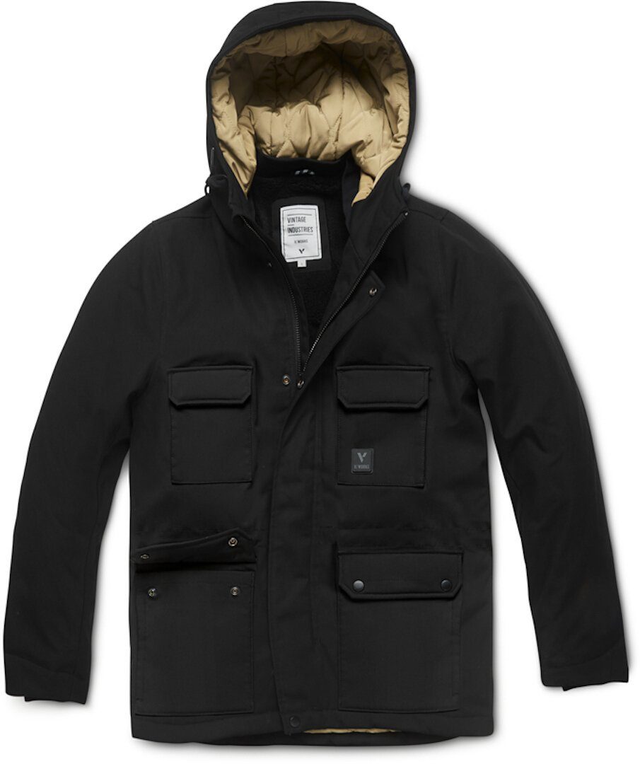 Vintage Industries Motorradjacke Miles Jacke Wasserdicht Atmungsaktiv