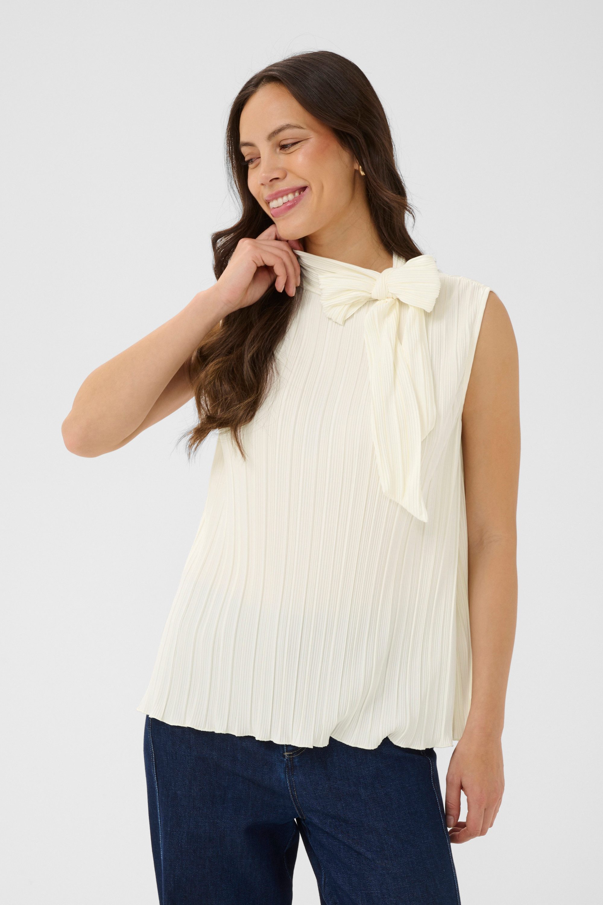 Saint Tropez Kurzarmbluse Kurzarm-Bluse ZuniSZ