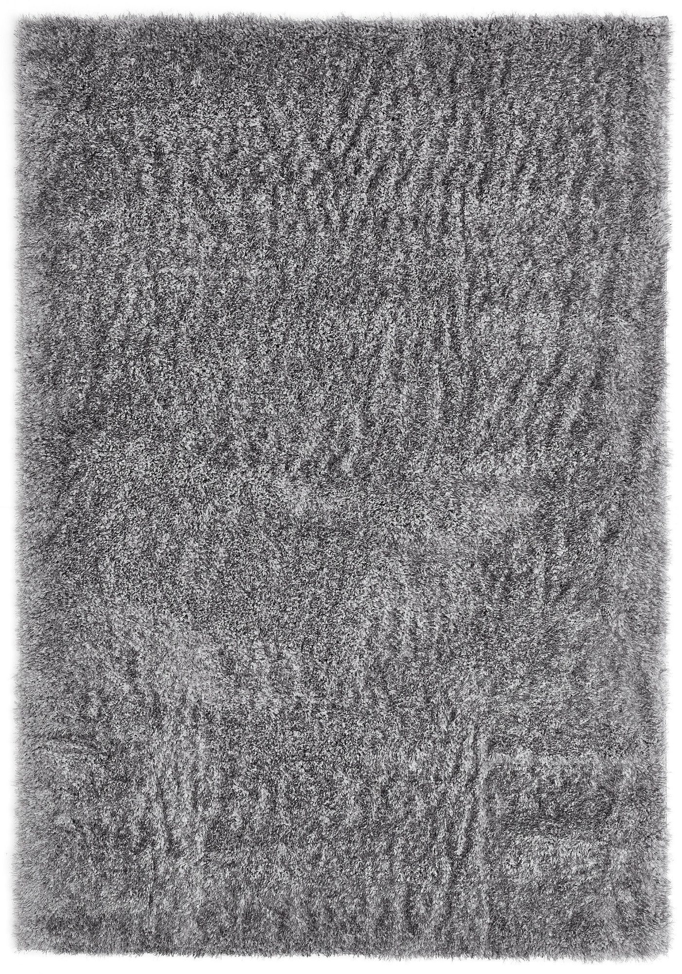 LUXOR living Hochflor-Teppich Gela, rechteckig, Höhe: 45 mm, Uni Farben, weich und flauschig, ideal im Wohnzimmer & Schlafzimmer – Bild 2 von 5
