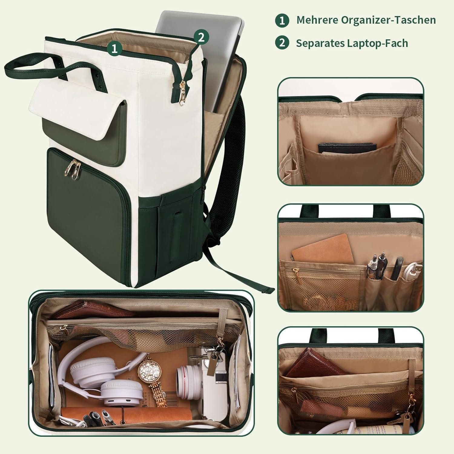 LuxusKollektion Laptoprucksack Laptop Bitte gib den variant_title an, den ich umwandeln soll.