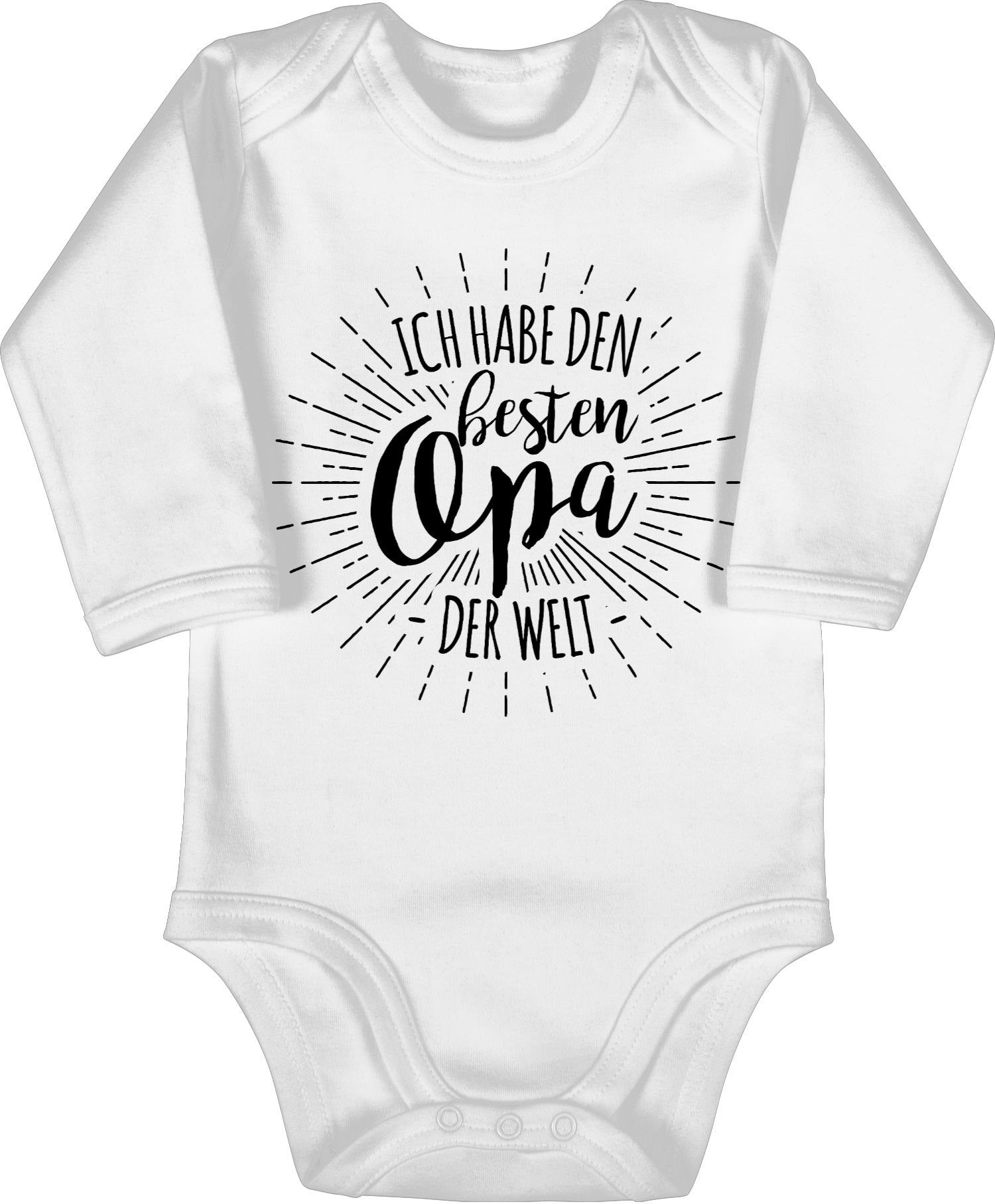 Shirtracer Shirtbody »Ich habe den besten Opa der Welt Statement