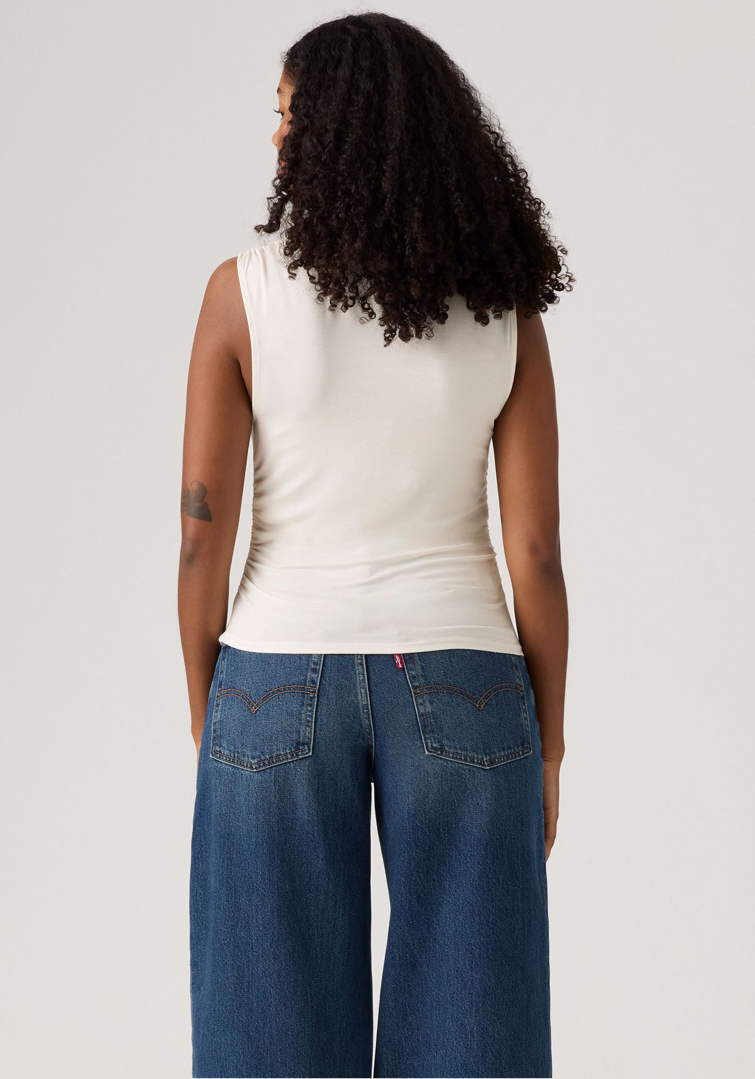Levi's® Tanktop mit seitlicher Raffung