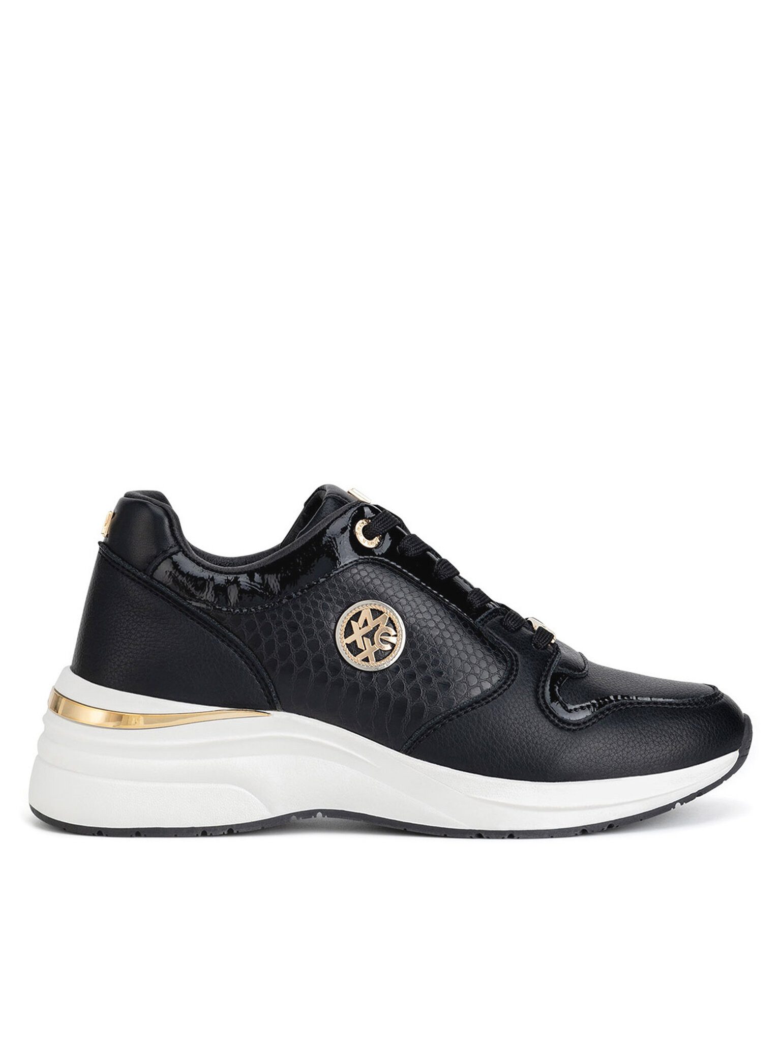 MEXX Sneakers Damen MI001009043W Schwarz Sneaker
