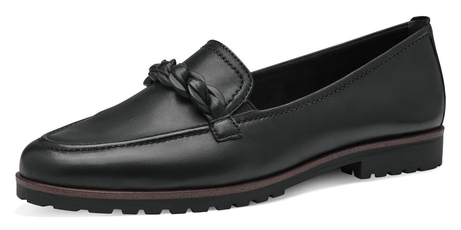 Tamaris Лофери Chunky Сліпери, Business Schuh mit trendiger Flechtkette