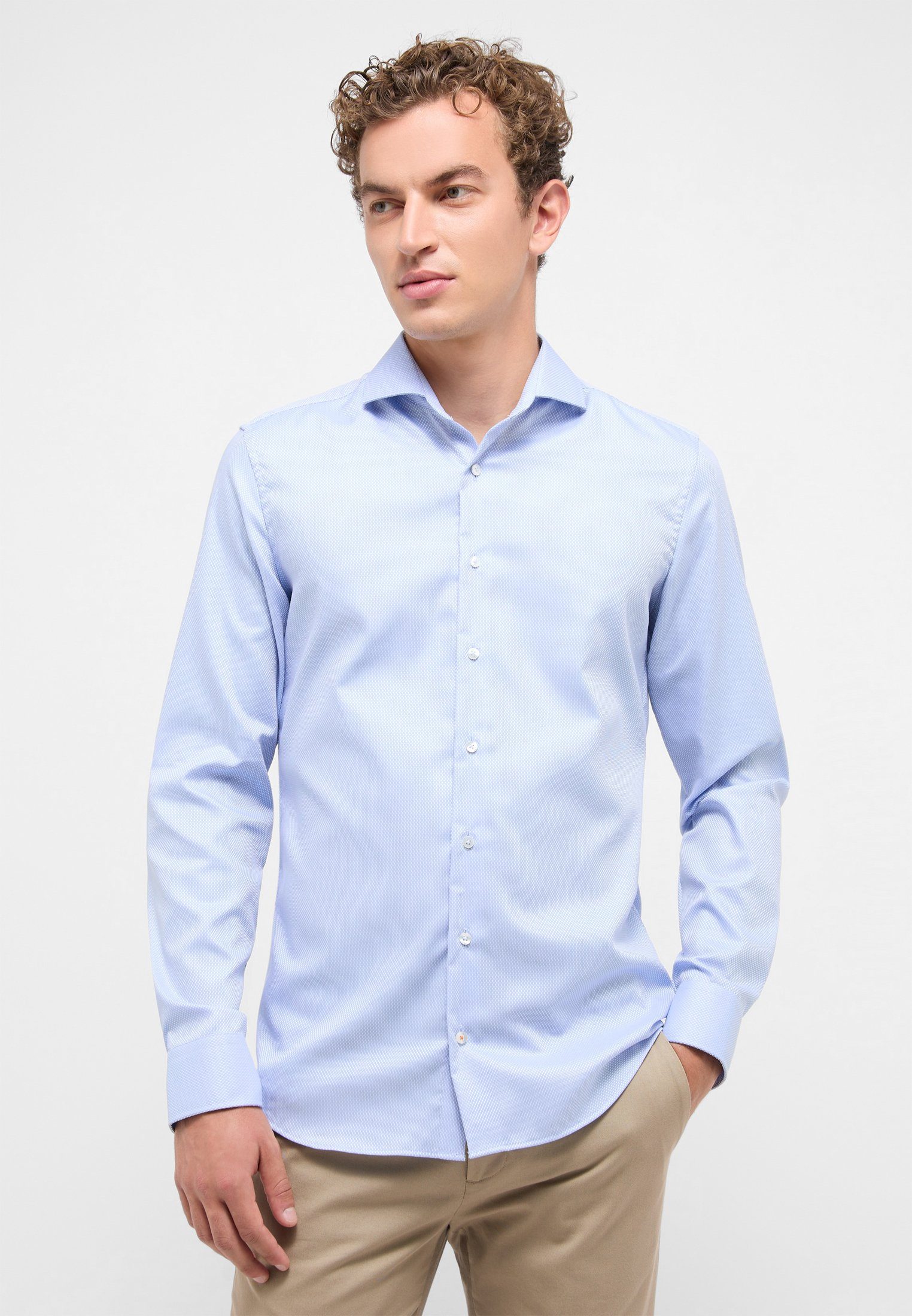 Eterna Langarmhemd SLIM FIT NON IRON günstig online kaufen