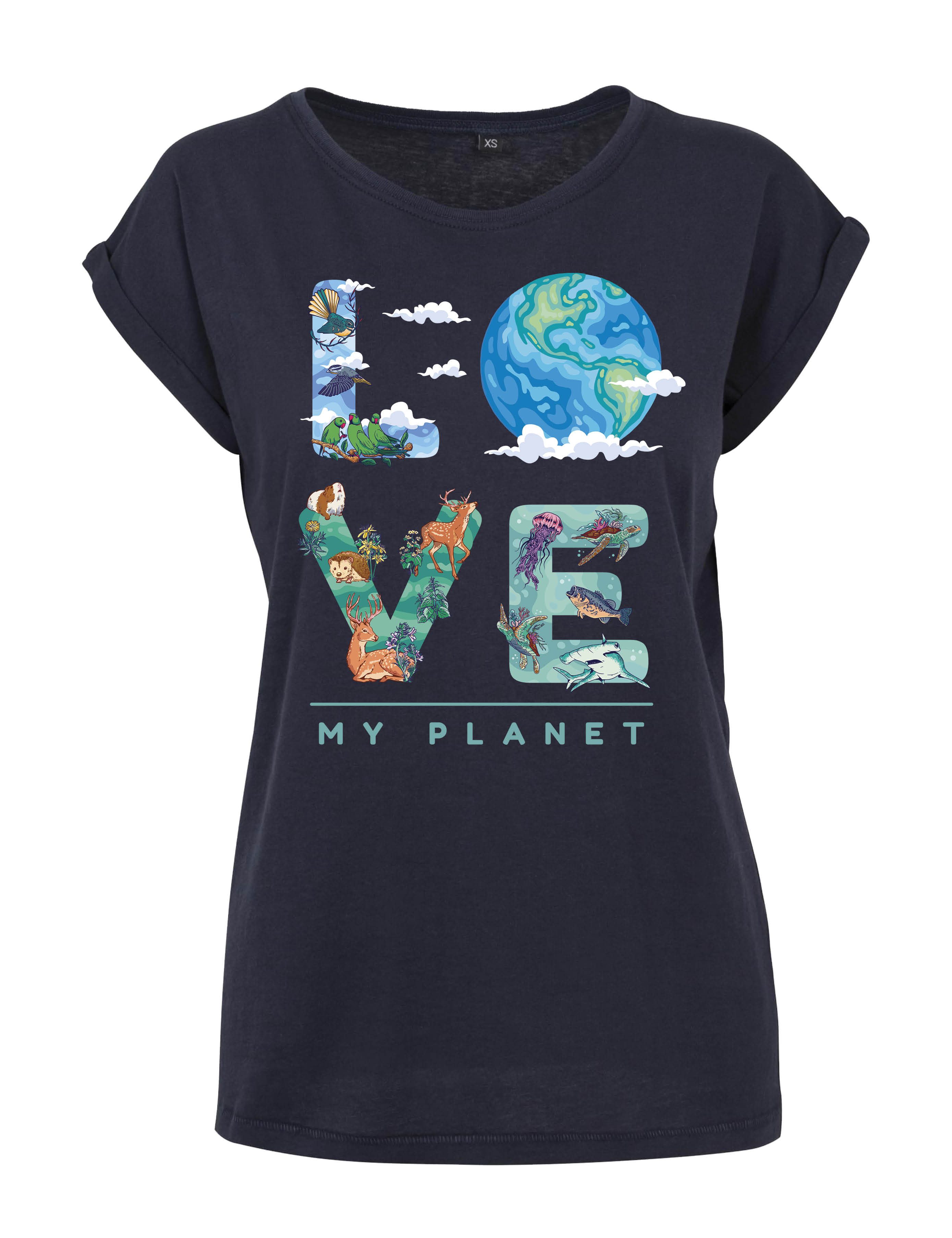 Youth Designz Print-Shirt "LOVE MY PLANET" günstig online kaufen