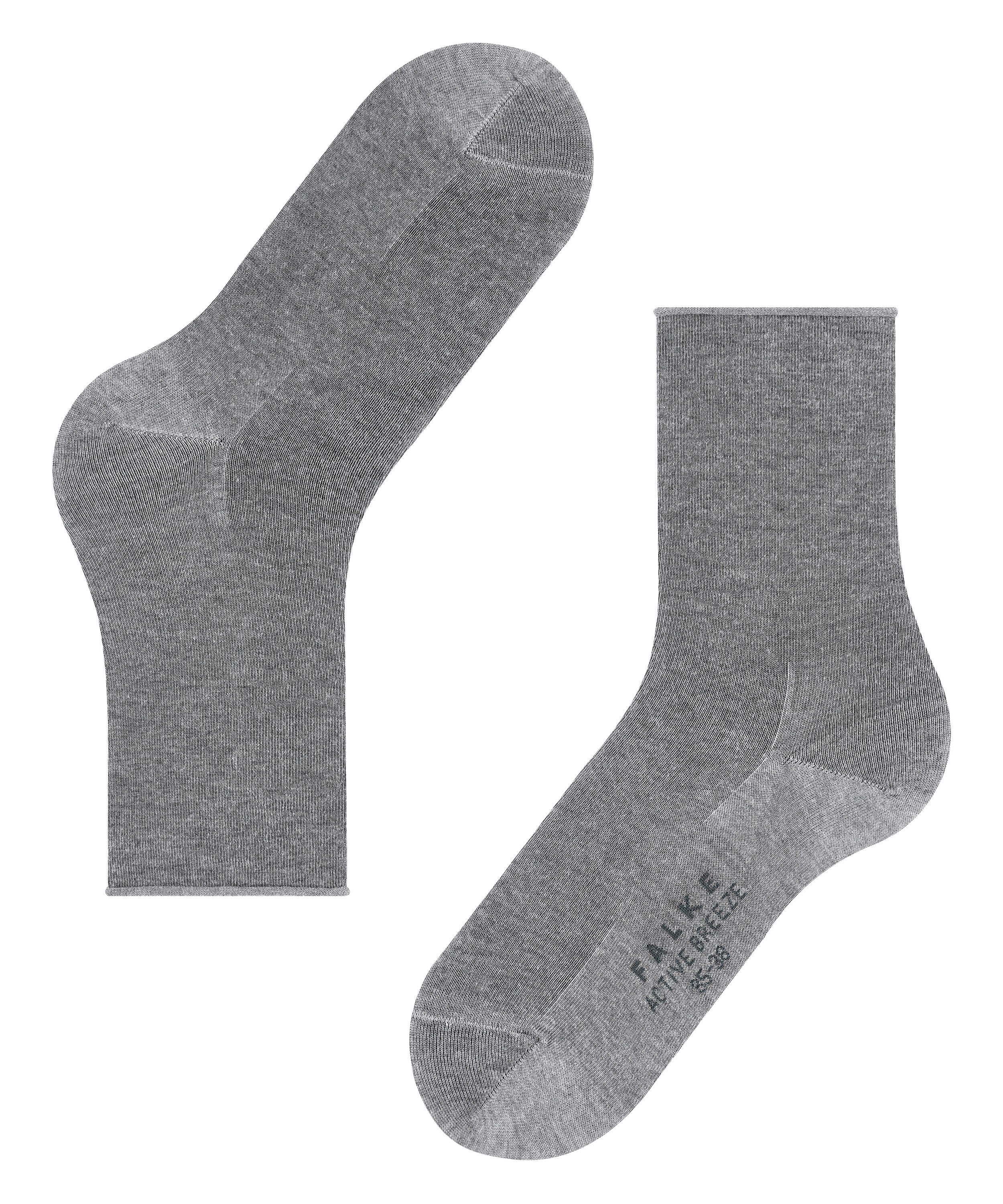 FALKE Socken light Breeze Active (1-Paar) greymel. (3216)