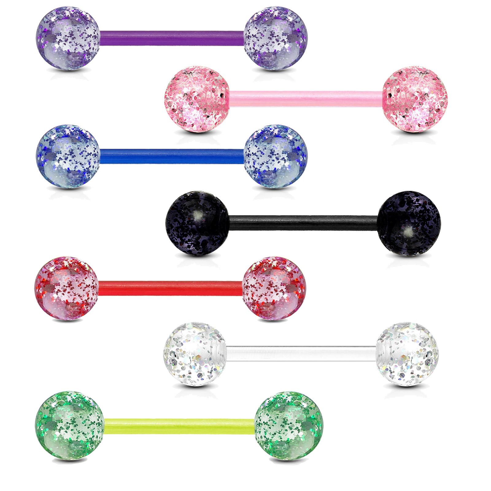 viva-adorno Brustwarzenpiercing Zungenpiercing Barbell Piercing Stab Zungen günstig online kaufen