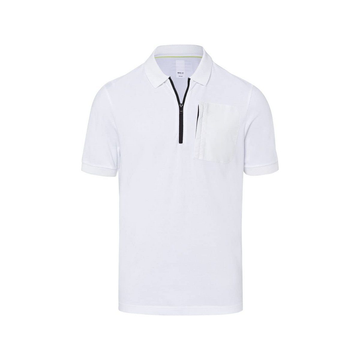 Brax T-Shirt weiß regular fit (1-tlg)