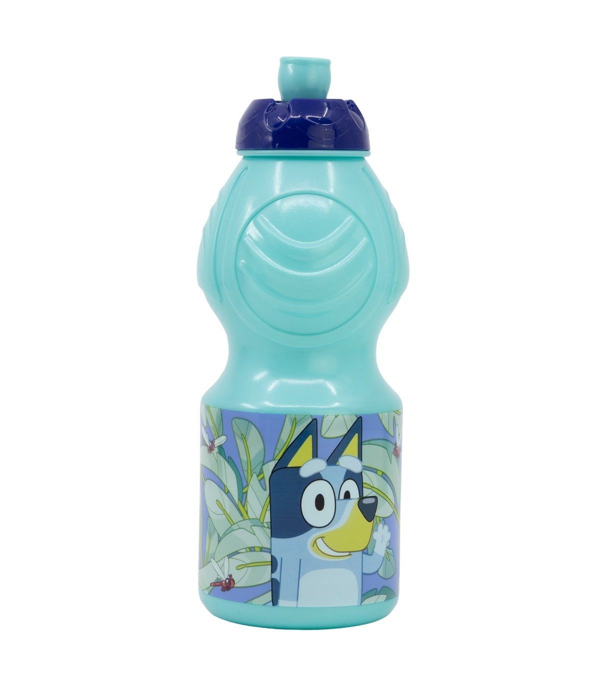 Bluey Trinkflasche Kindertrinkflasche 400 ml für Schule und Freizeit