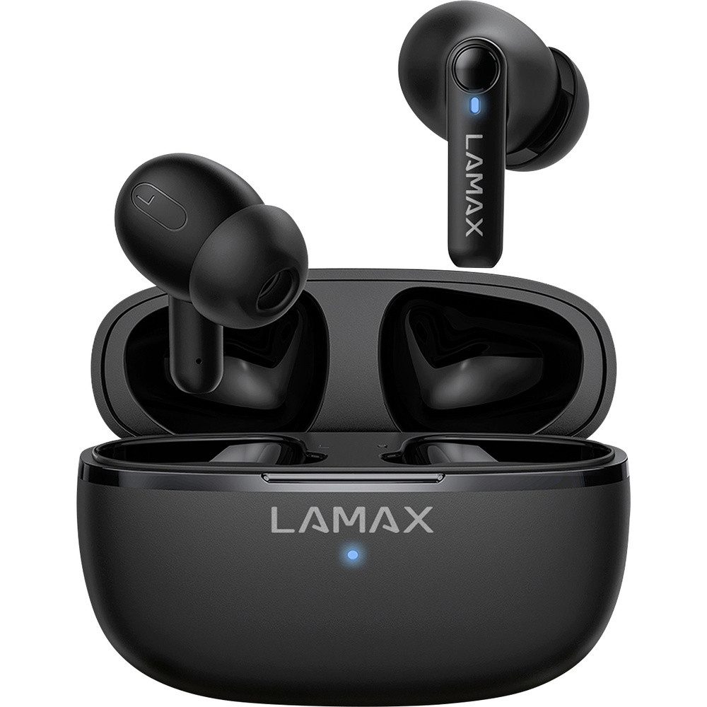Lamax Clips1 Play In Ear Headset Bluetooth® Stereo Schwarz Batterie Kopfhörer