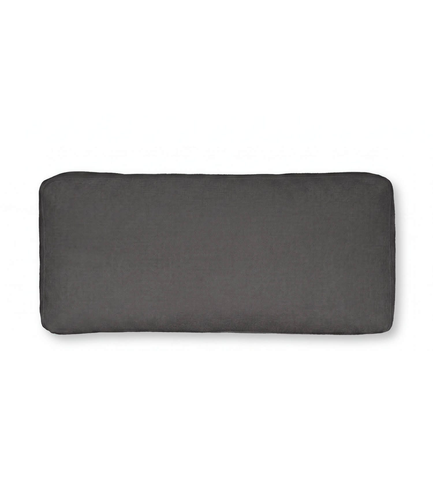 mokebo Ecksofa Sofa Module 'Cubo', in Anthrazit Bouclé, Rückenkissen, passend zum Cubo Sofa, modular kombinierbar