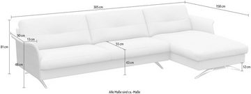 FLEXLUX Ecksofa Glow, Theca Furniture UAB