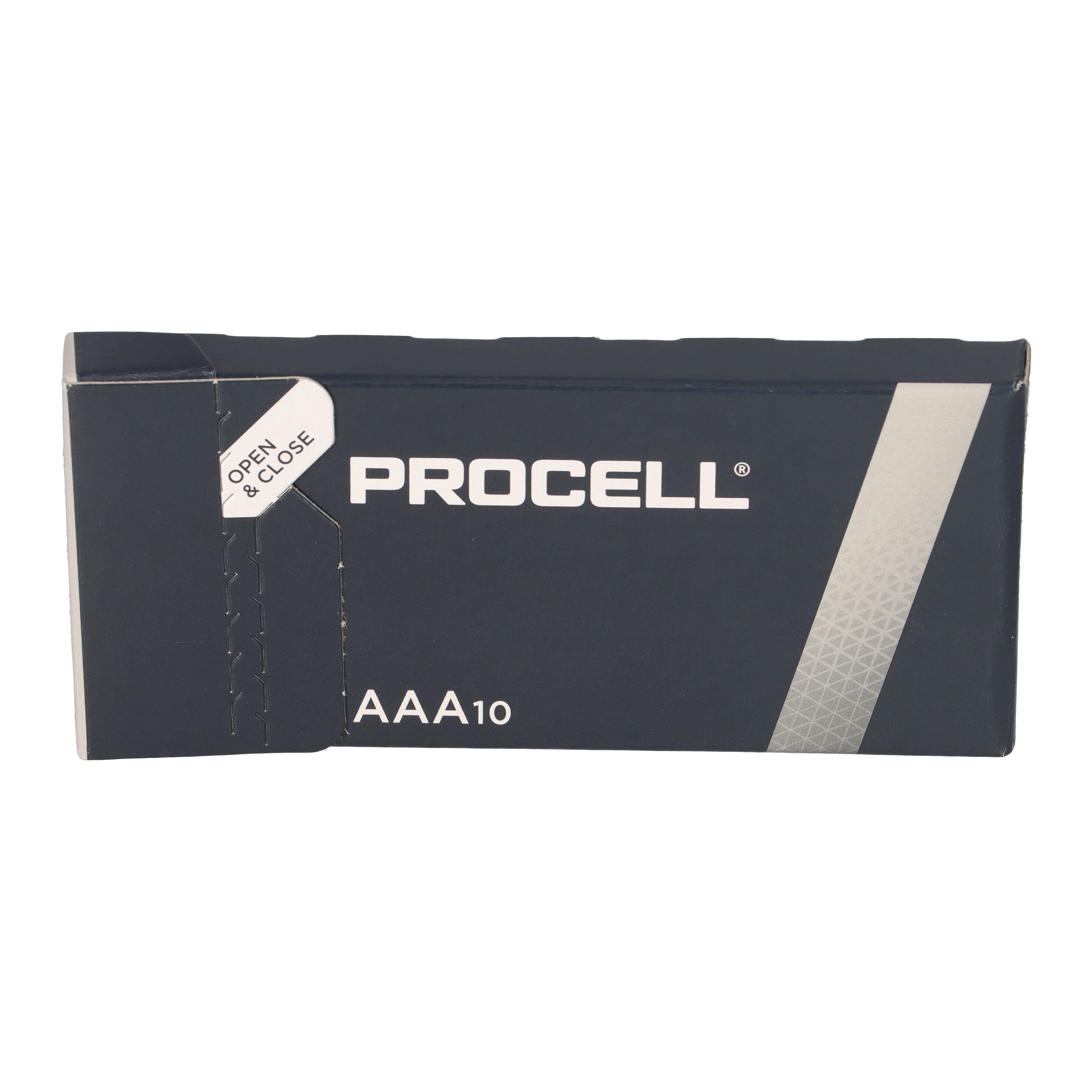 Batterie Duracell MN2400 Micro AAA Procell 10x Batterie Duracell