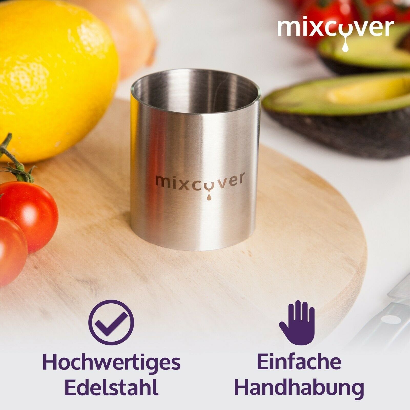 mixcover TM6 Cuisine Dampfkamin Thermomix Varoma Monsieur TM31 Küchenmaschinen-Adapter Friend Connect Cookit Bosch TM5 Mixcover für