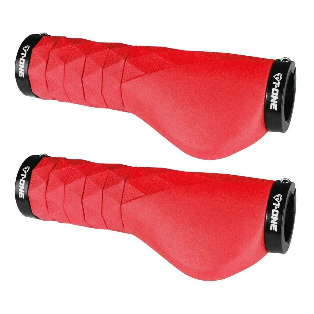 Fahrradlenkergriff Griffe "Diamond Plus", 2x Schraubensicherung, 94 bis 134 mm