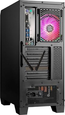 CSL Levitas T8513 Gaming-PC (AMD Ryzen 5 3400G, Radeon Vega 11, 16 GB RAM, 500 GB SSD, Luftkühlung)