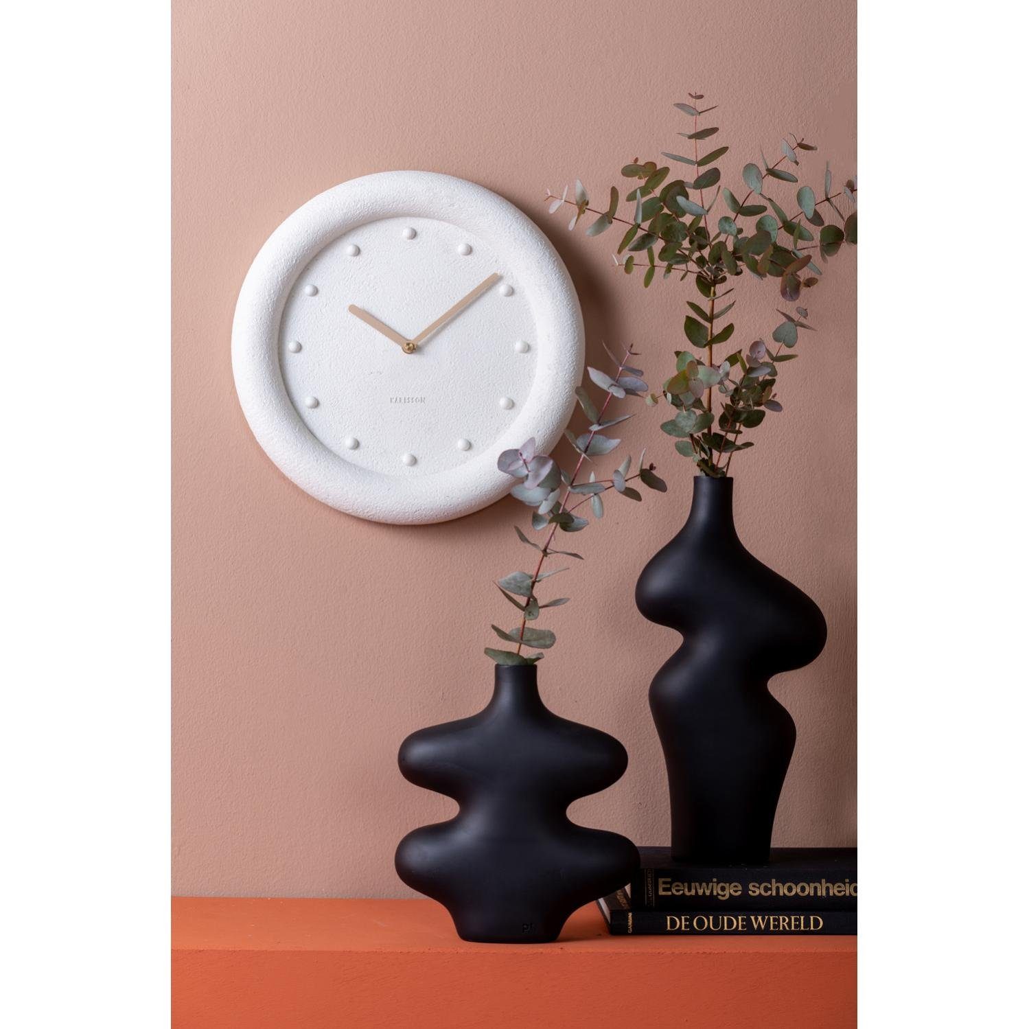 Present Time Dekovase Vase Black (Large) Curves Organic