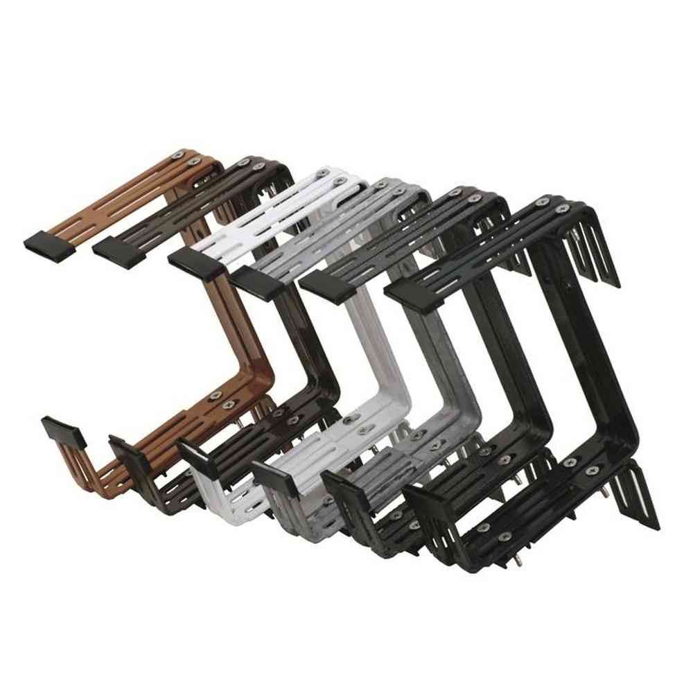 Siena Garden Blumenkastenhalter Blumenkastenhalter für Mauer & Geländerbreiten von 3-14 cm, 2-St.