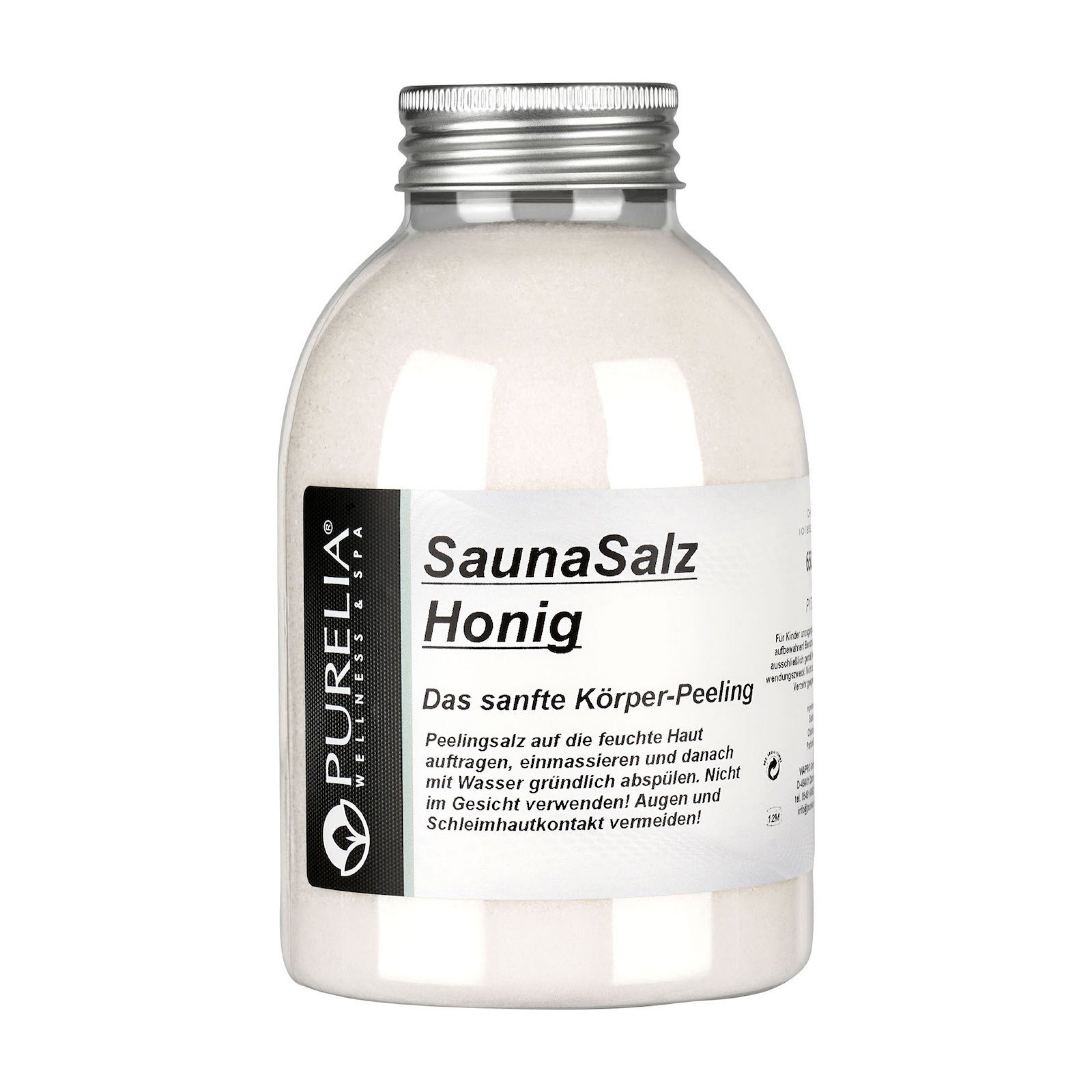 Purelia Sauna-Aufgussset PURELIA Sauna Salz Honig 650g Peelingsalz Sauna Sa günstig online kaufen
