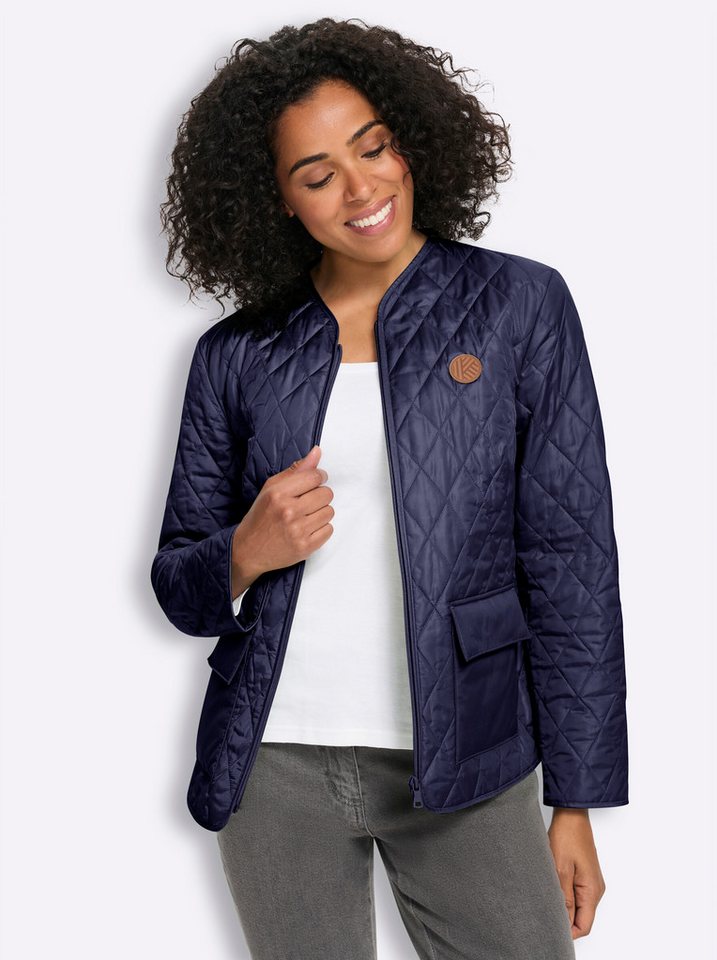 Sieh an! Allwetterjacke Steppjacke Langarm