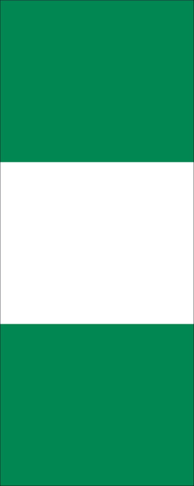 flaggenmeer Flagge Nigeria 160 g/m² Hochformat