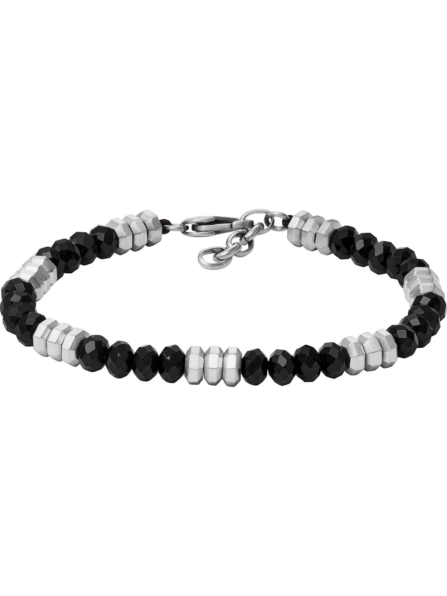 Armband Fossil Herren-Armband Edelstahl Achat