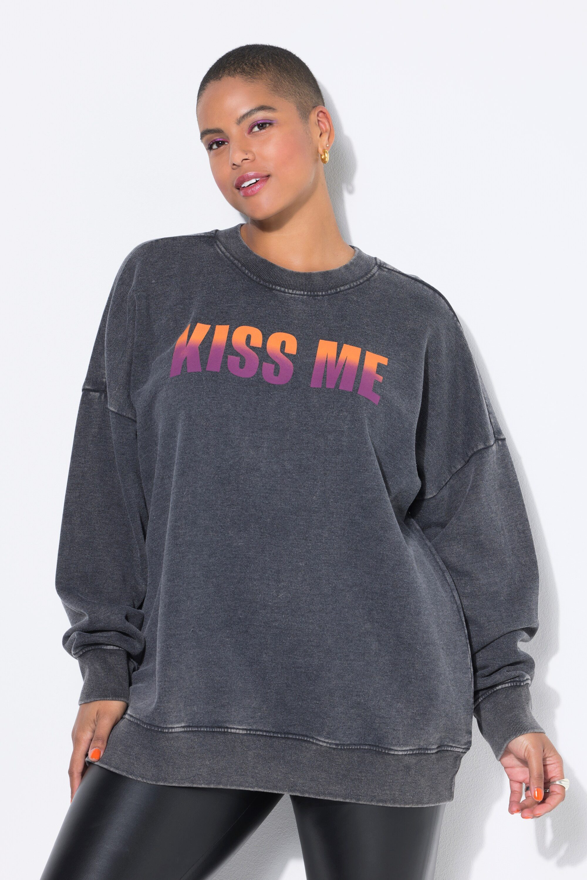 Studio Untold Sweatshirt Sweatshirt Oversize Shape XL Print günstig online kaufen