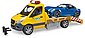 Bruder® Spielzeug-Bus »Mercedes Benz Sprinter Autotranspoter (2675)«, mit Licht & Sound; Made in Germany, Bild 4