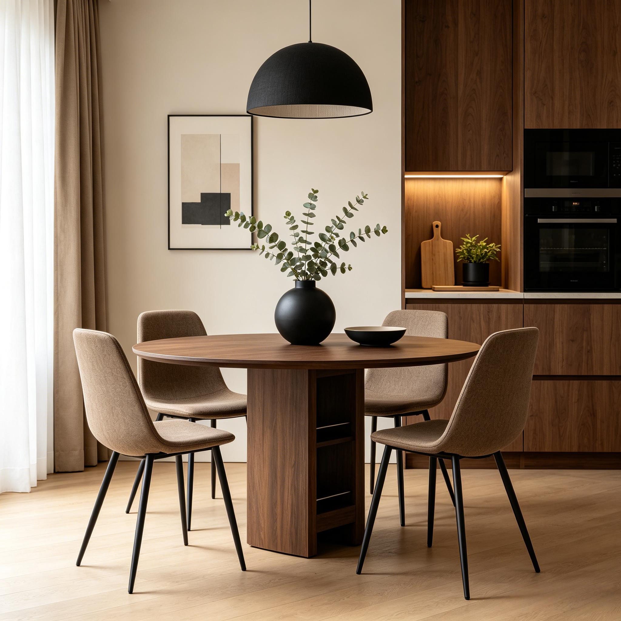 WILLIAMSPACE Esszimmerstuhl Zoe Esszimmerstühle 2er-Set, moderne Polsterung, Metallbeine, 2 Set – Bild 2 von 5