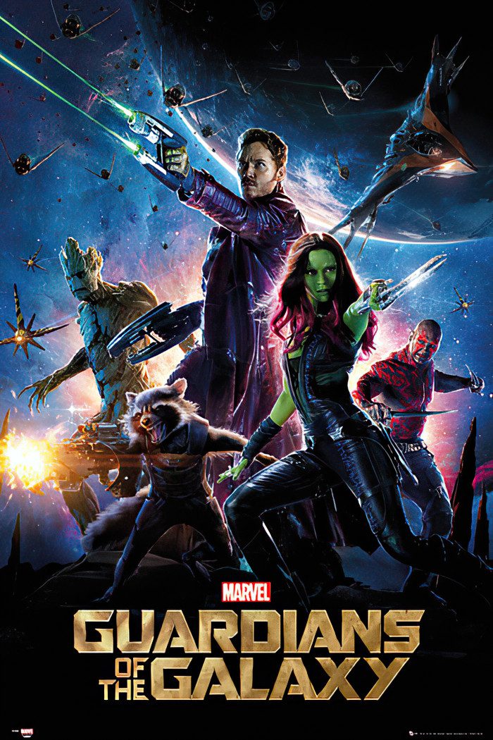 Grupo Erik Poster Guardians of the Galaxy Poster Hauptplakat / One Sheet 61 x 91,5 cm