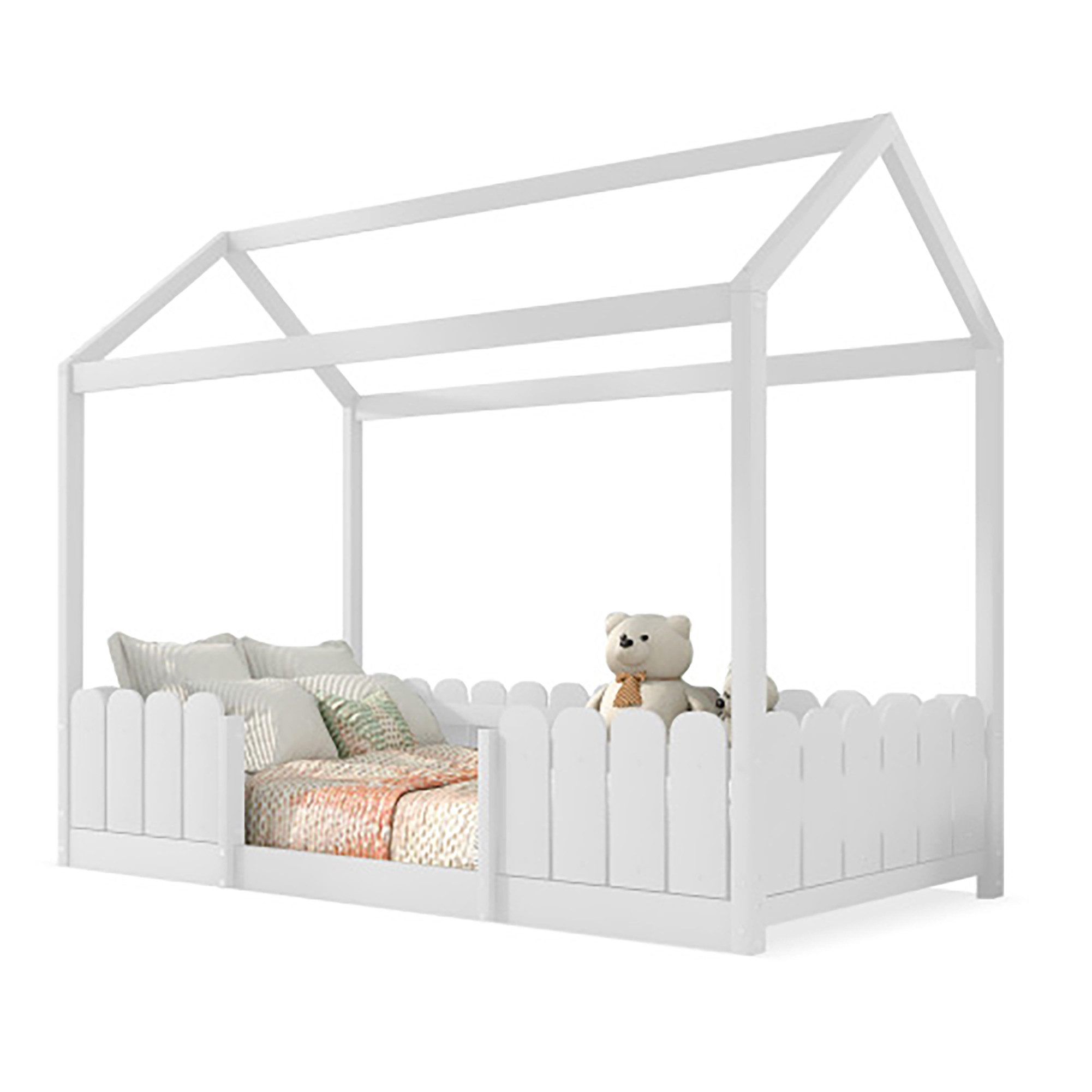 Hausbett Vielseitiges Holz Kinderbett