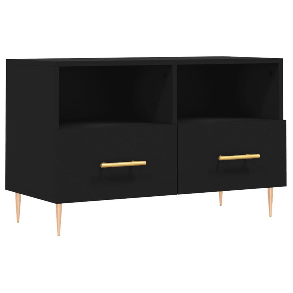 vidaXL TV-Schrank TV-Schrank Schwarz 80x36x50 cm günstig online kaufen